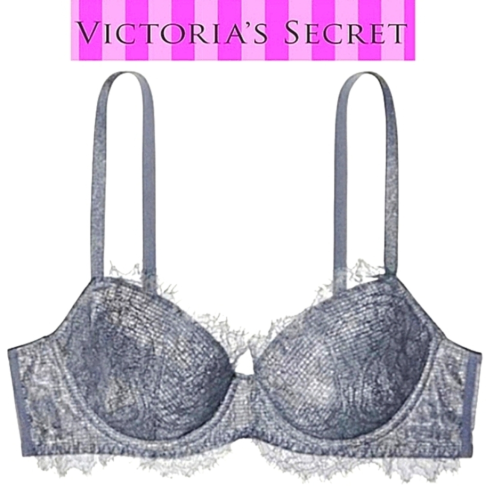 Victoria's Secret Dream Angels Demi Bra Black Pearl